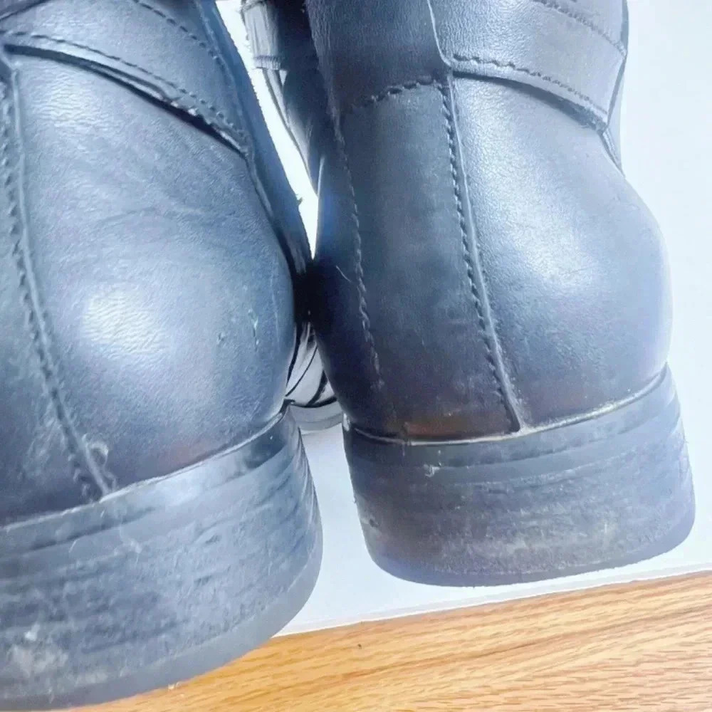 Aetrex Chelsea Tall Riding Boot Black Leather Boot Women's Size 8 - Picture 10 of 12